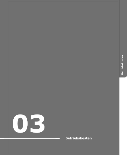 Register 03 Betriebskosten